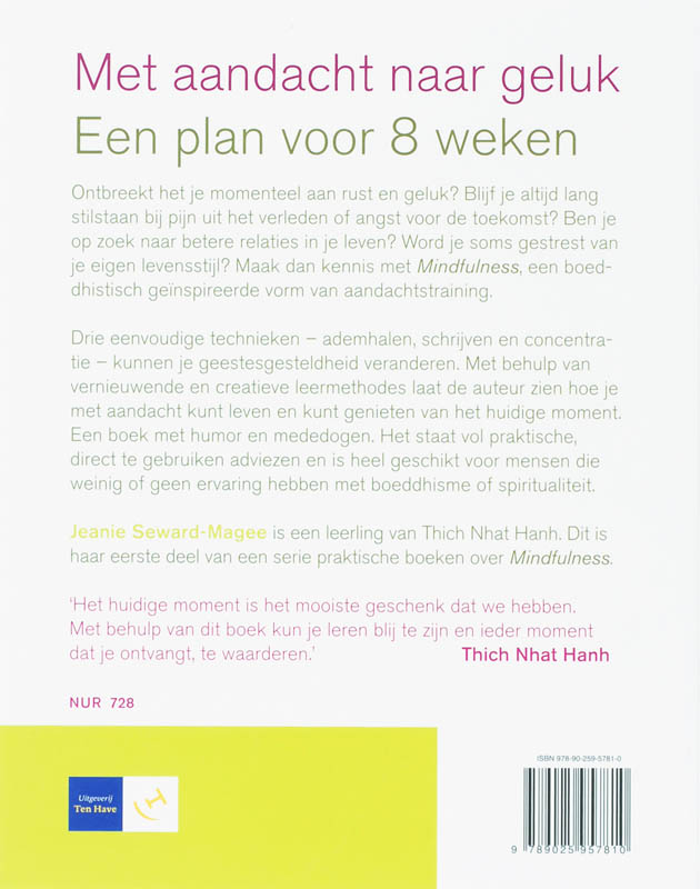 Mindful Leven achterkant