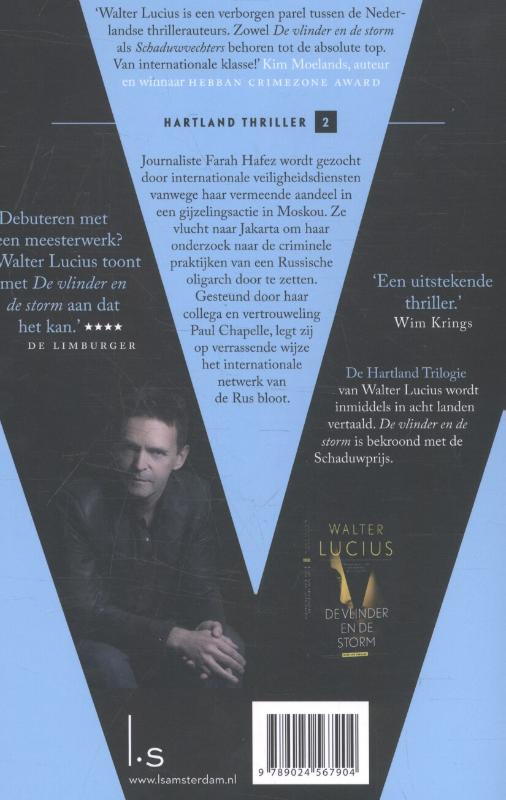 Schaduwvechters / Hartland trilogie / 2 achterkant