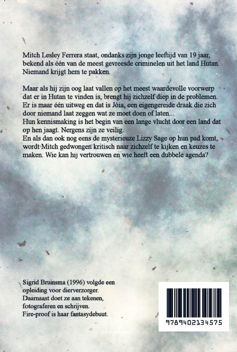 Fire-proof achterkant