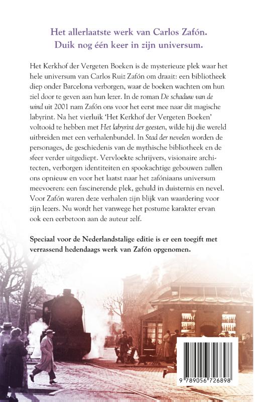 Stad der nevelen achterkant