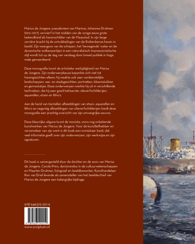 Marius de Jongere achterkant