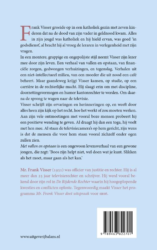 Met vallen en opstaan achterkant