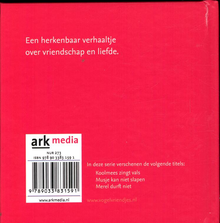 Duifje is verliefd achterkant