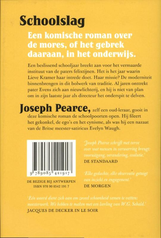 Schoolslag achterkant