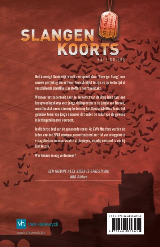 Vic Falls Missions: Slangenkoorts achterkant