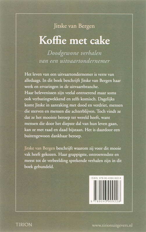 Koffie Met Cake achterkant