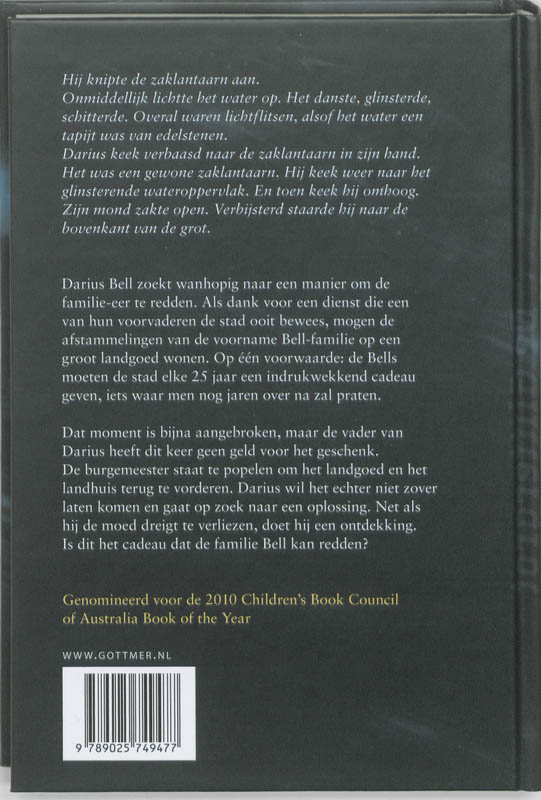 De glittergrot achterkant