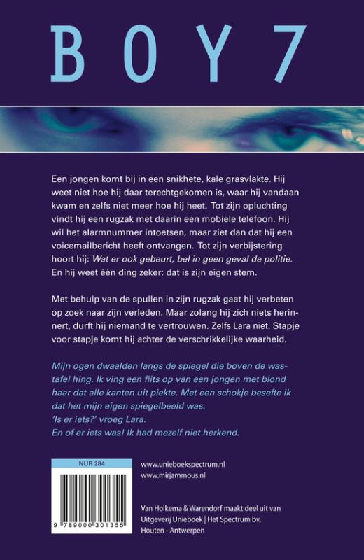 Boy 7 achterkant