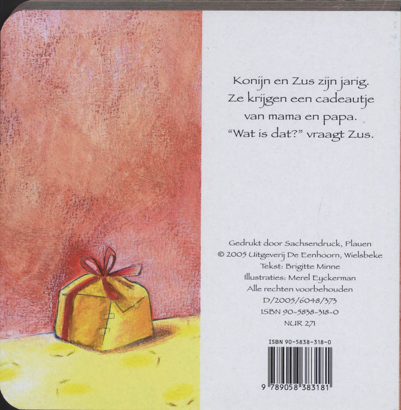 Konijn en Zus krijgen een potje achterkant