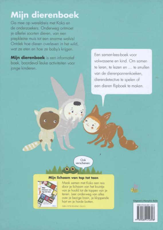 Mijn dierenboek achterkant