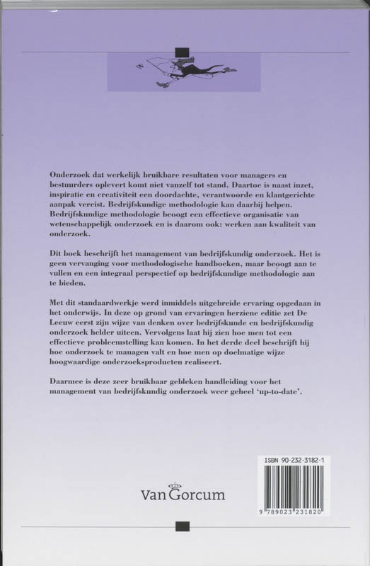 Bedrijfskundige methodologie achterkant