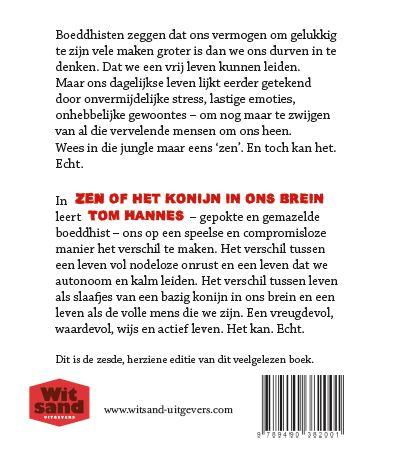 Zen of het konijn in ons brein achterkant