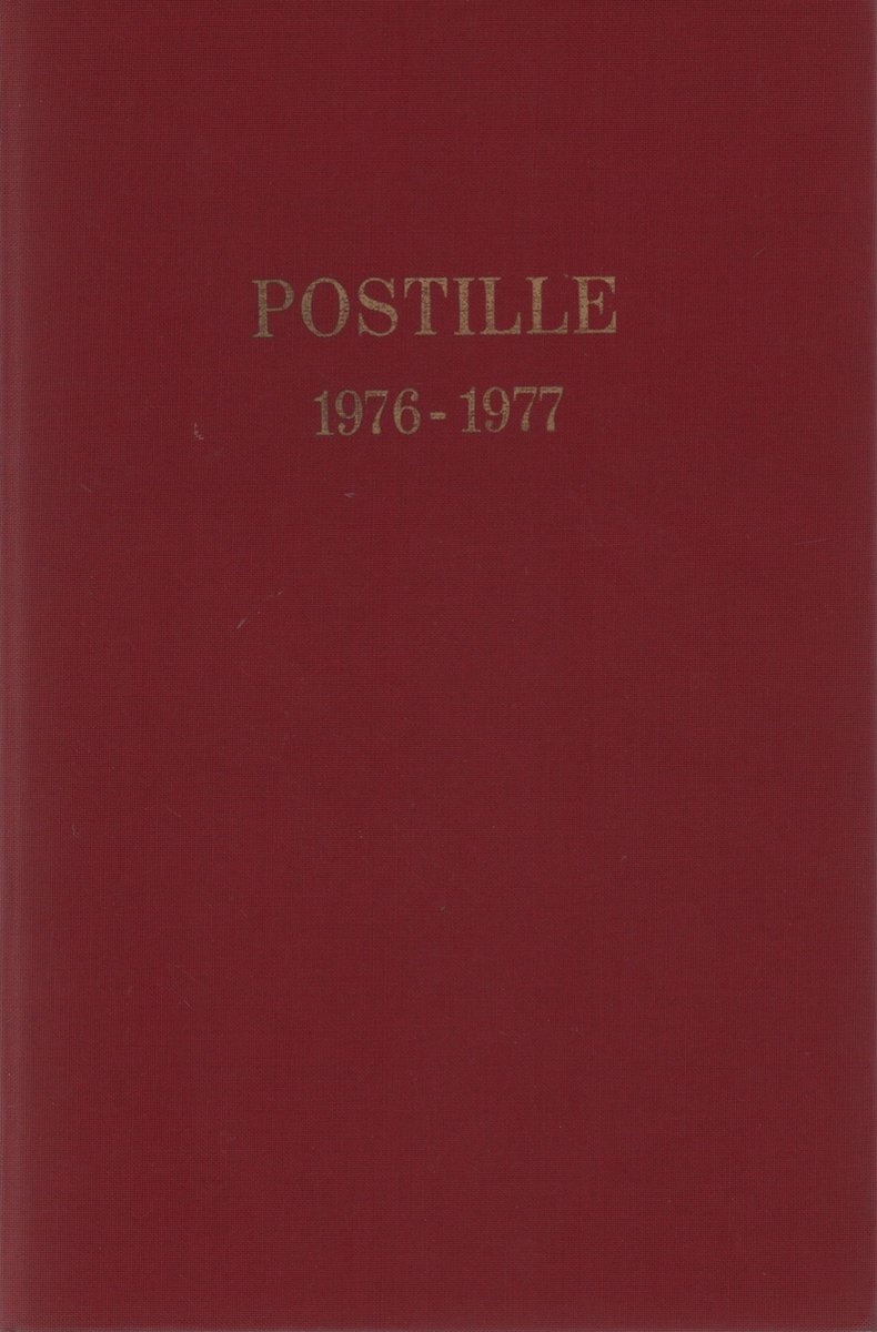 1976-1977 Postille