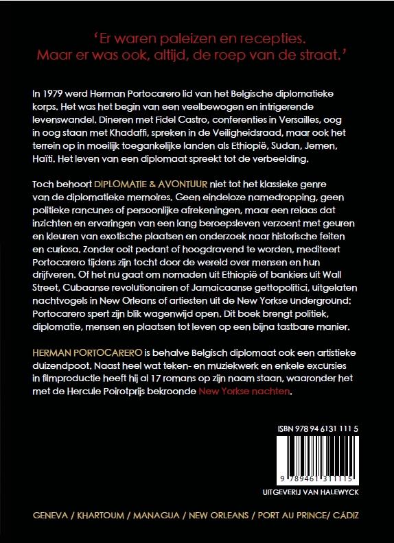 Diplomatie en avontuur achterkant