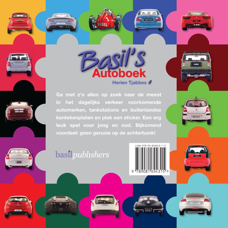 Basil's Autoboek achterkant