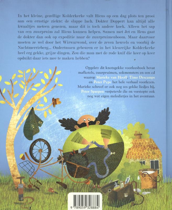 Dokter doppert achterkant