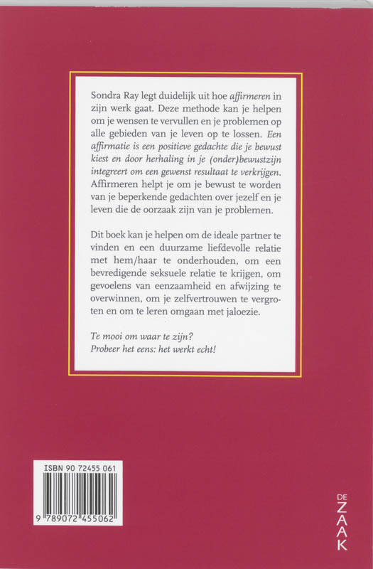 Ik verdien liefde achterkant