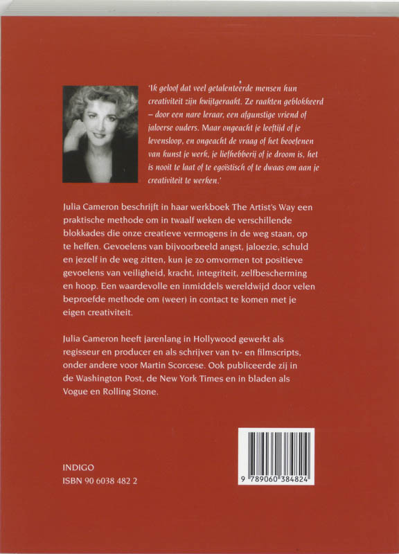 The artist's way achterkant