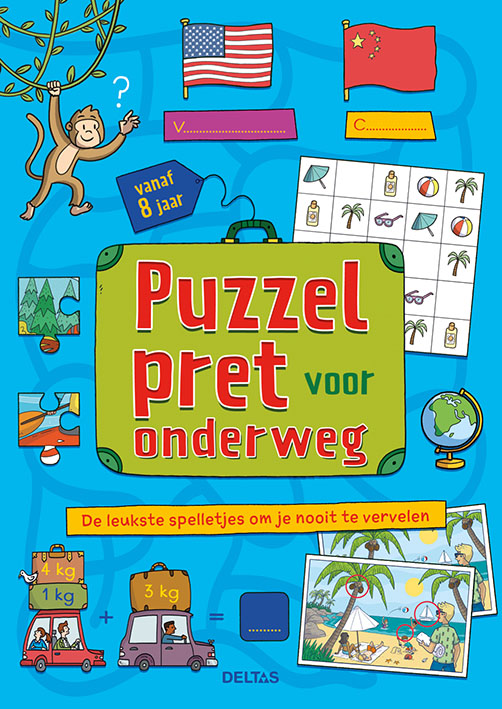 Puzzelpret voor onderweg vanaf 8 jaar
