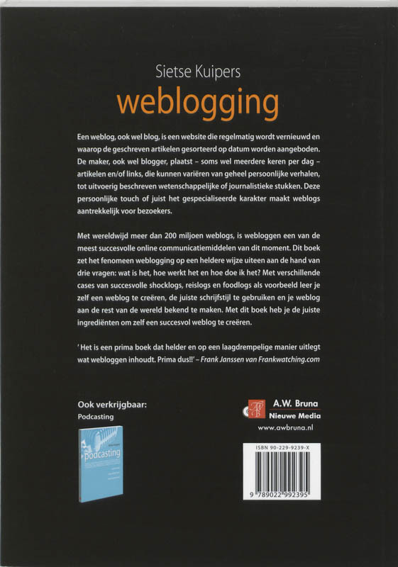 Weblogging achterkant