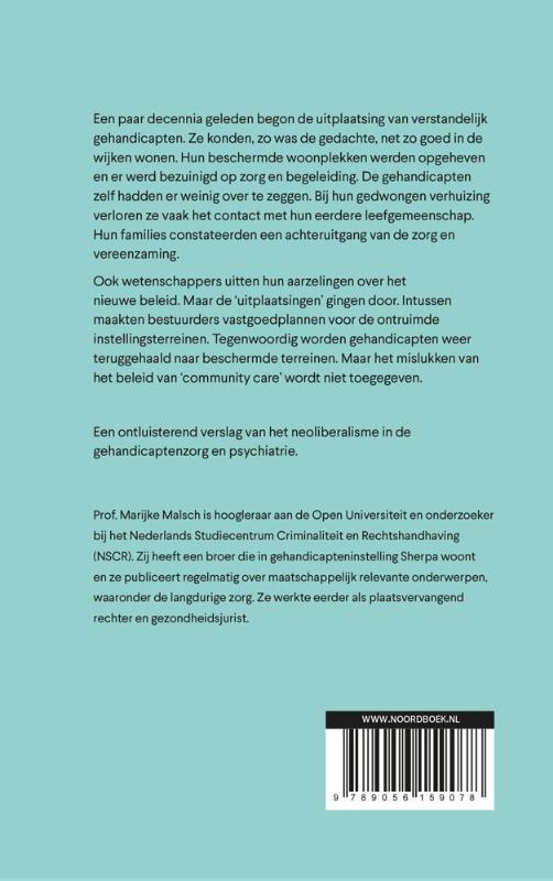 Hoe gehandicapten hun thuis verloren achterkant