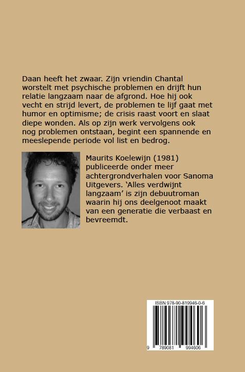 Alles verdwijnt langzaam achterkant