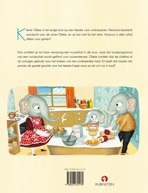 Piepklein taartje achterkant