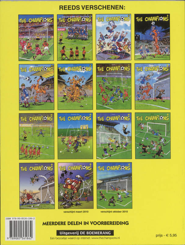 The Champions 16 -  The Champions 16 achterkant