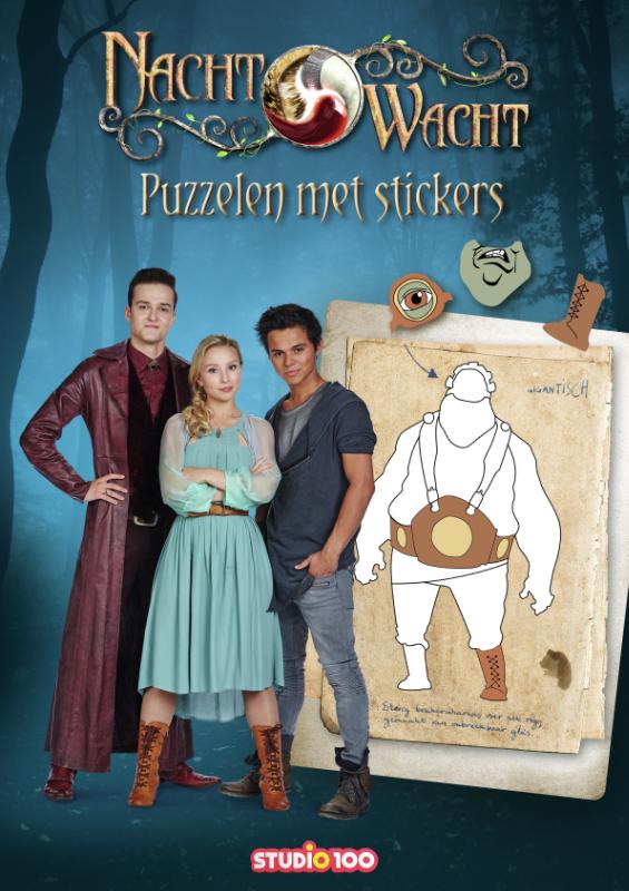 Nachtwacht doeboek - puzzelen met stickers