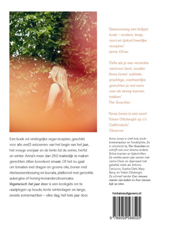 Vegetarisch het jaar door achterkant