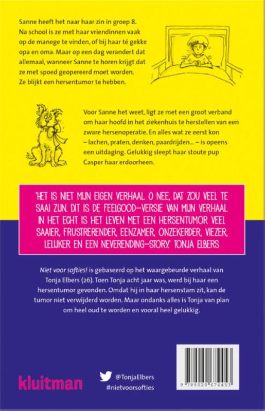 Niet voor softies! achterkant