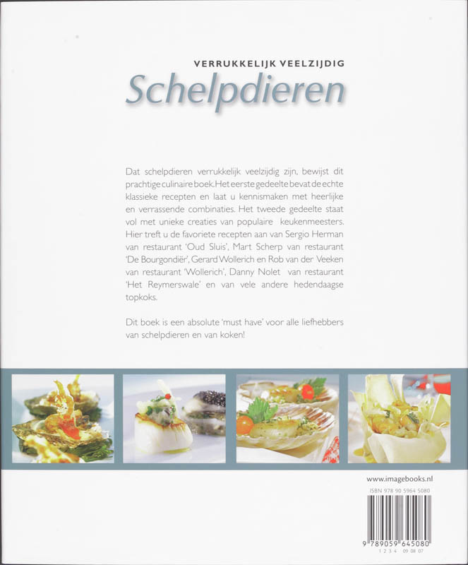 Schelpdieren - Verrukkelijk Veelzijdig achterkant