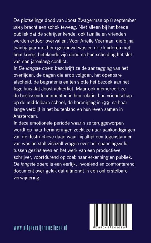 De langste adem achterkant