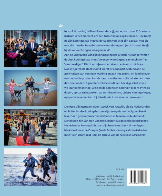 Willem-Alexander vijf jaar koning achterkant