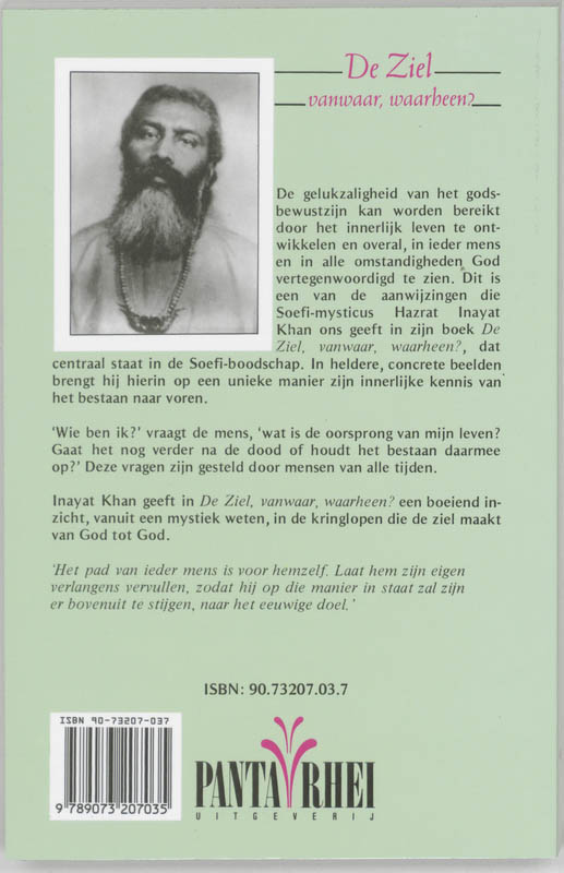 De ziel, vanwaar, waarheen? achterkant