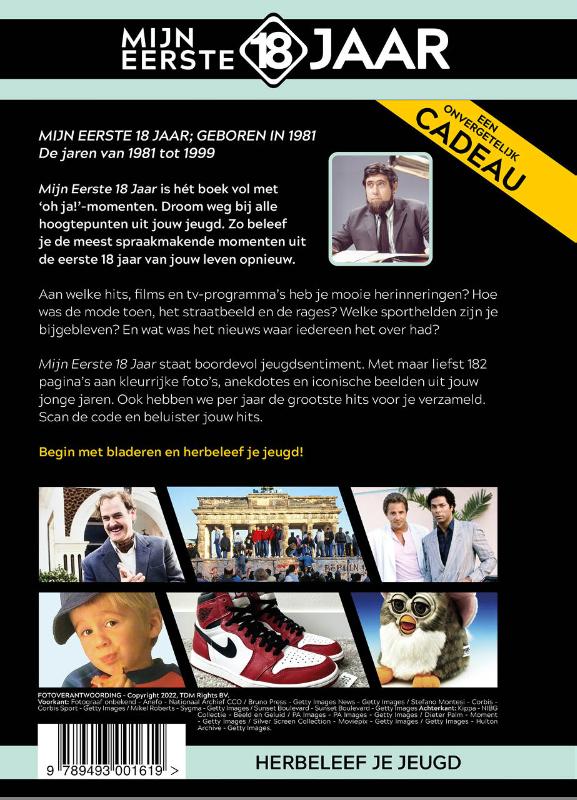 Geboren in 1981 / Mijn eerste 18 jaar achterkant