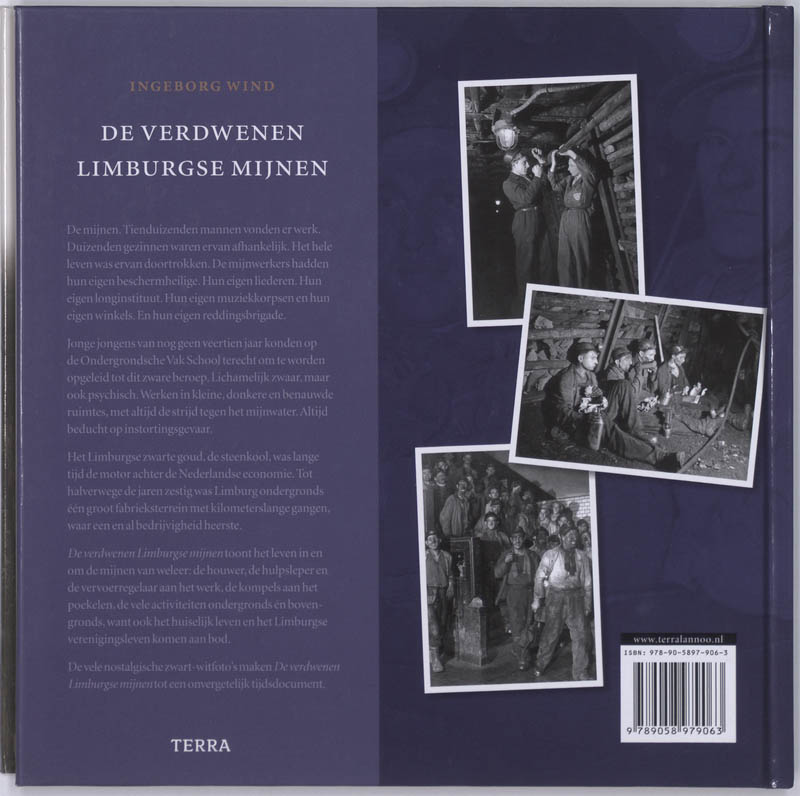 De Verdwenen Limburgse Mijnen achterkant