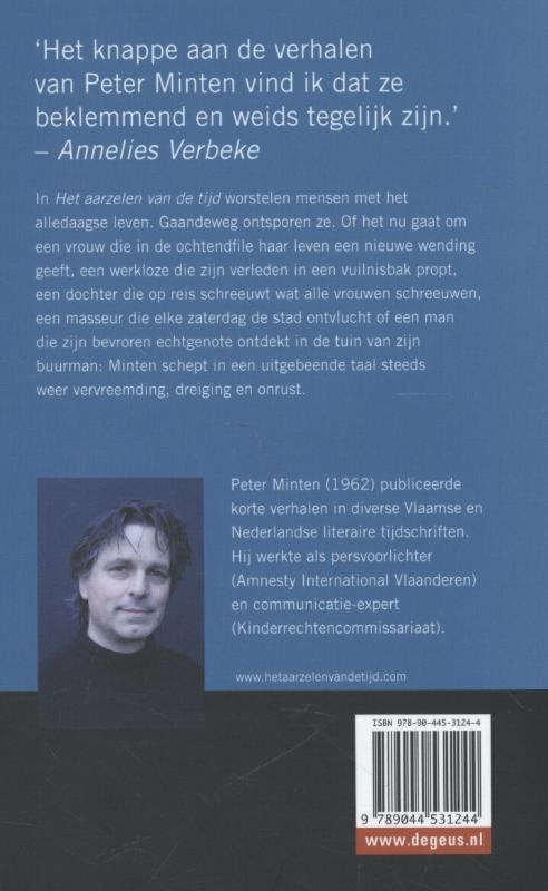 Het aarzelen van de tijd achterkant