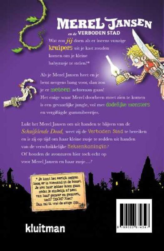 Merel Jansen en de verboden stad / Merel Jansen / 2 achterkant