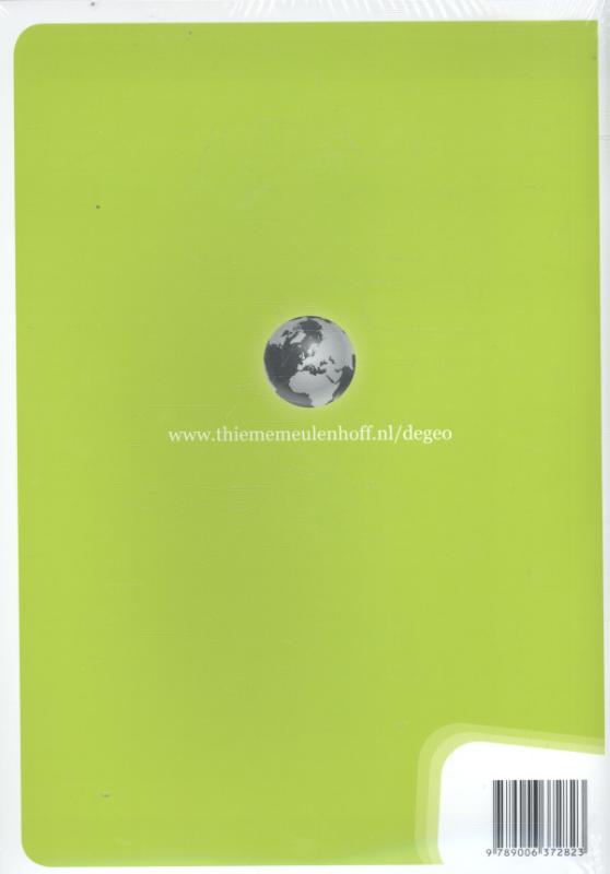 De Geo 2 werkboek vmbo-t/havo achterkant