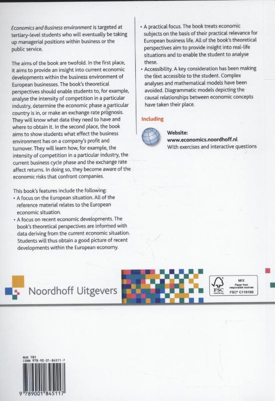 Economics and business environment achterkant