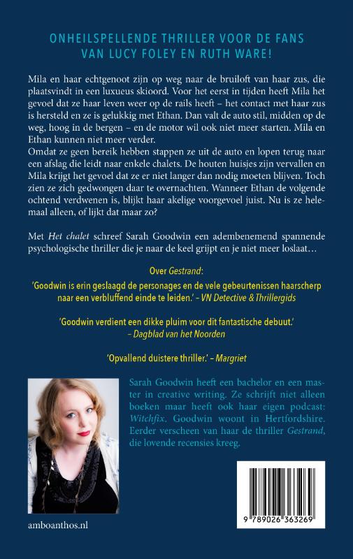 Het chalet achterkant