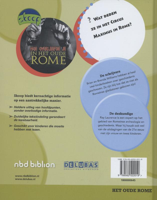 Hoe overleefde je het oude Rome / Skoop achterkant