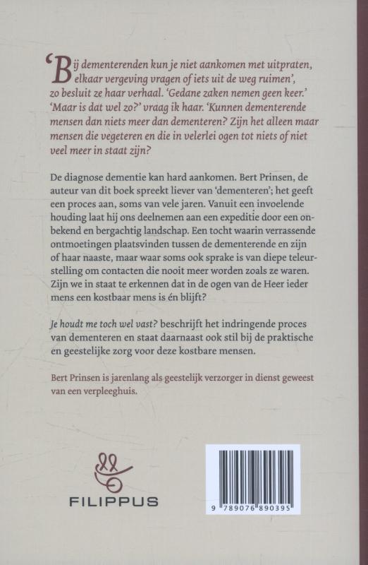 Je houdt me toch wel vast? achterkant