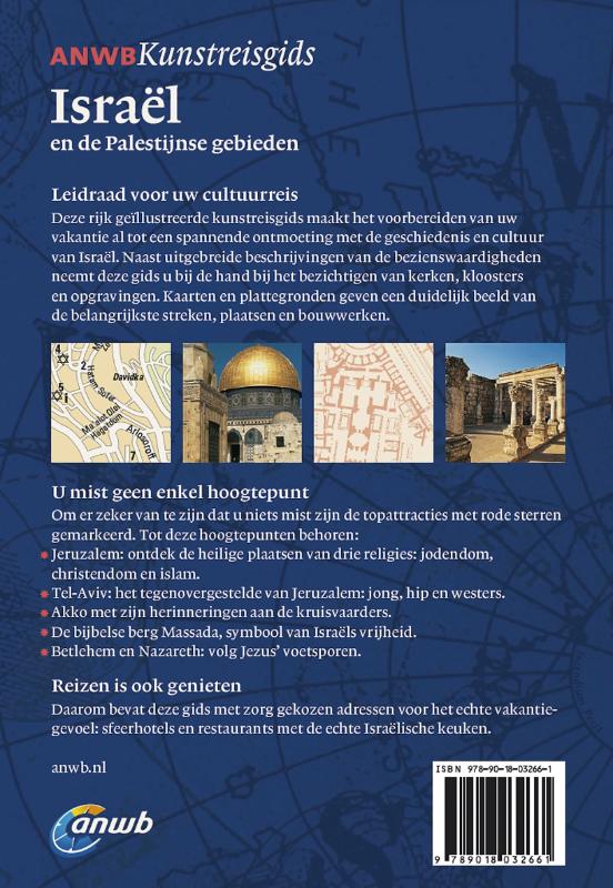 Israël en de Palestijnse gebieden / ANWB natuurgids achterkant