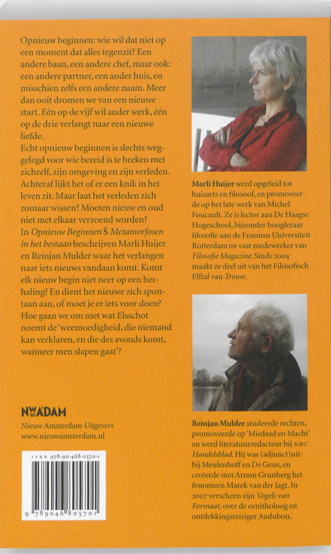 Opnieuw beginnen achterkant