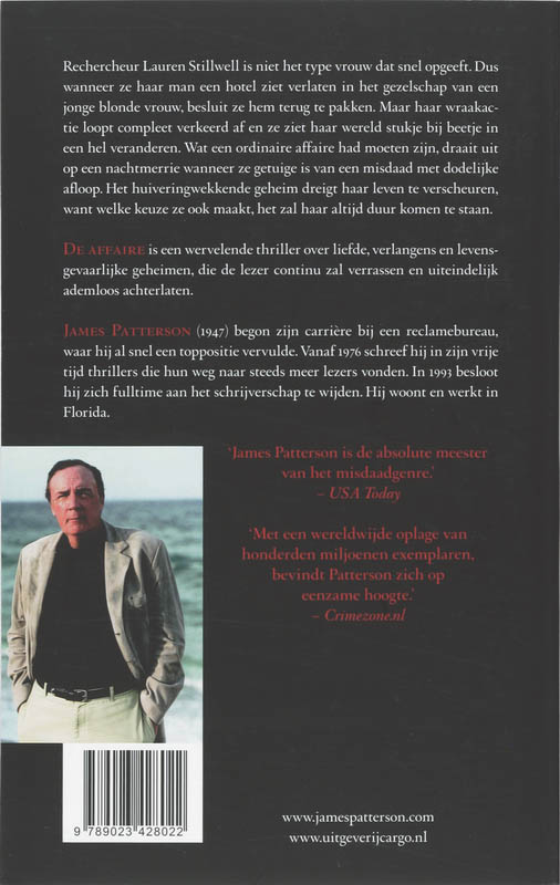 De Affaire achterkant