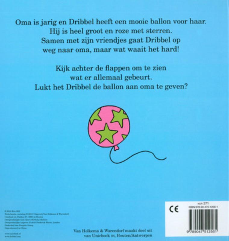 Dribbel - Dribbel en de ballon achterkant