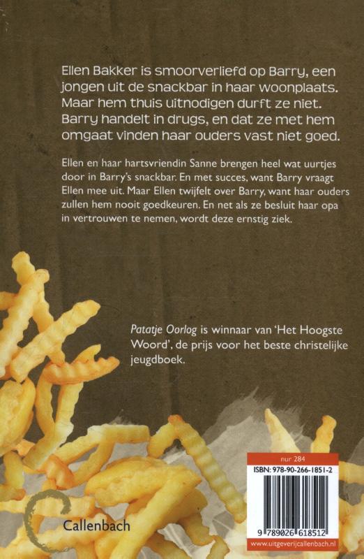 Patatje Oorlog achterkant