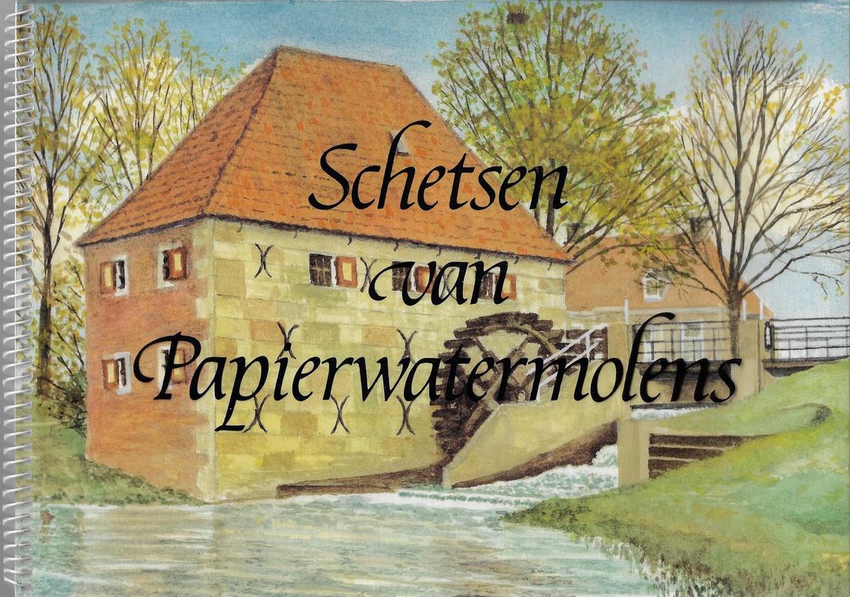 Schetsen van papierwatermolens